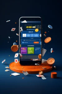 Phone with online casino and betting app Mostbet
